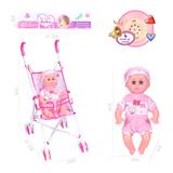 OBL926257 - 14寸公仔娃娃配铁推车
带IC（包电）