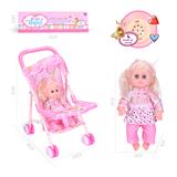 OBL926262 - 14寸公仔娃娃配铁推车
带IC（包电）