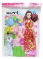 OBL926308 - 11.5寸空身芭比加饰品衣服