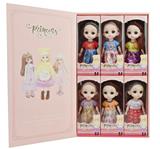 OBL926318 - 6寸实身12关节娃娃6PCS