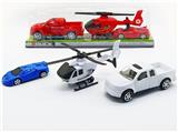 OBL926553 - 回力跑车滑行直升机滑行皮卡