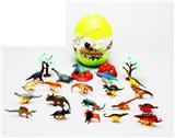 OBL927185 - PVC实心恐龙收纳蛋