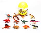 OBL927187 - PVC实心恐龙收纳蛋