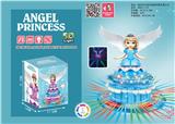 OBL927409 - 电动音乐旋转升降天使公主