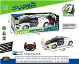 OBL927488 - 1：14四通带前灯布加迪遥控警车（包电）
