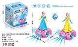 OBL929115 - 电动万向5D灯光音乐炫彩冰雪公主