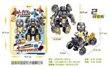 OBL929274 - 变形蝙蝠侠摩托车配人偶