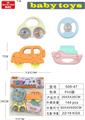 OBL929730 - 婴儿牙胶摇铃系列4PCS