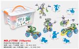 OBL930158 - 拆装积木(107PCS)5in1 电动款