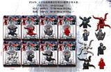 OBL930422 - 3寸乐高毒液公仔单只+配件卡装8款