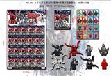OBL930427 - 3寸乐高毒液公仔+配件+卡片3张锡袋装，20袋1大板