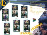 OBL930467 - 11.5CM LOL英雄联盟 单只卡装/6款