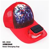 OBL931007 - 太阳能充电风扇布帽