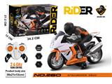 OBL931486 - 2.4G遥控旋转摩托
(不包电)