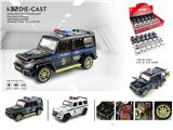 OBL931847 - 1:32奔驰俄文警车（12PCS）