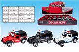 OBL932688 - 牧马人合金警车1:32