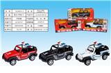OBL932713 - 牧马人敞蓬合金警车1:32