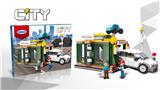 OBL933380 - 城市建筑  344PCS