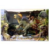 OBL934975 - 肿头龙恐龙套装 带ic灯光