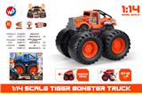 OBL935511 - 1:14 比例老虎怪物卡车（带灯光音乐）