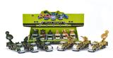 OBL935983 - 1:24 美式回力合金军事车，6只/展示盒