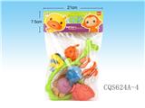 OBL936890 - 6只喷水玩具+鱼网