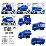 OBL938636 - 合金惯性仿真警察车
