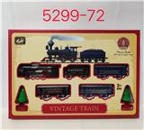 OBL939894 - 复古电动火车（灯光）