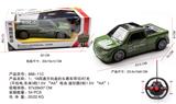OBL941105 - 1：18四通方向盘的头赛车带3D灯光(不包电)