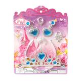 OBL943363 - 大皇冠+大耳环+小项链配件随机颜色