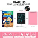 OBL944097 - 粉色12英寸单色屏LCD写字板画板带屏幕锁