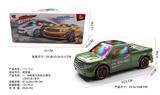 OBL945782 - 1:18电动万向的头赛车+3D灯光音乐