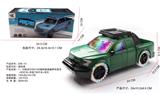 OBL945787 - 1:16电动万向F150福特猛禽仿真越野车+3D灯光音乐+七彩四轮灯光