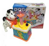 OBL945857 - 狗狗雨伞雪糕车 音乐/灯光/万向(英文盒)