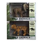 OBL947314 - PVC动物-狮子/老虎（2款混装）