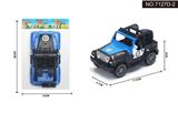 OBL948474 - 吉普警车 回力越野车1:43