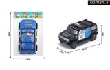 OBL948482 - 悍马警车 回力越野车1:43