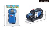 OBL948494 - 奔驰警车 回力越野车1:43