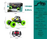 OBL951416 - 2.4GHz  1:18四通灯光水印越野敞篷吉普攀爬车