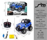 OBL951457 - 1:14四通灯光吉普越野警车