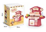 OBL952133 - 出水声音灯光过家家餐台（红色）(50PCS)