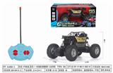 OBL952521 - 1:16四通仿真攀爬车 合金骨架 不带电 乌轮 带闪灯