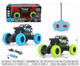 OBL952524 - 1:16四通仿真攀爬车 骨架 带电 色轮 带闪灯