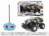 OBL952534 - 1:16四通越野悍马迷彩遥控车 不带电