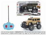OBL952556 - 1:16四通越野遥控军警车 路虎卫士 不带电