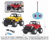 OBL952587 - 1:16四通越野遥控车 牧马人 带电 俄文