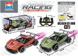 OBL952675 -  1:16法拉利高速超跑+喷烟雾+灯光摇控车