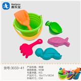 OBL952754 - 软胶·沙滩桶（6PCS)