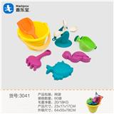 OBL952761 - 软胶·沙滩桶（7PCS)