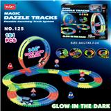 OBL953725 - 电动灯光夜光旋转过山车轨道套装191PCS（不包电）